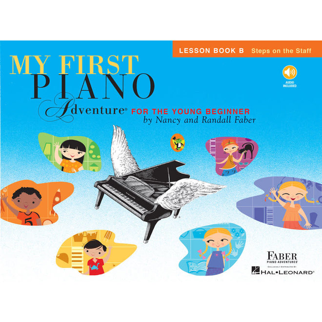 Faber My First Piano Adventure for the Young Beginner, Lesson, Book B