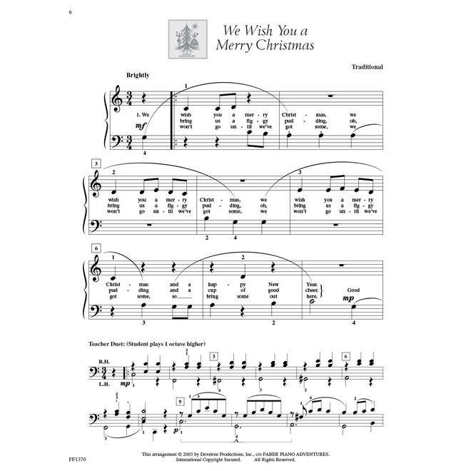 Faber Adult Piano Adventures Christmas for All Time, Book 1 w/Online Audio