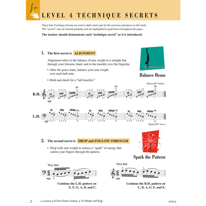Faber Piano Adventures Level 4 Technique & Artistry Book