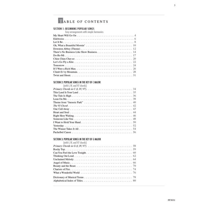 Faber Adult Piano Adventures Popular, Book 1