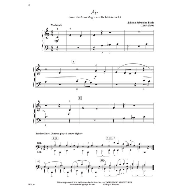 Faber Adult Piano Adventures Classics, Book 1