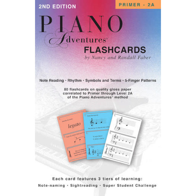Piano Adventures FlashCards In-a-Box