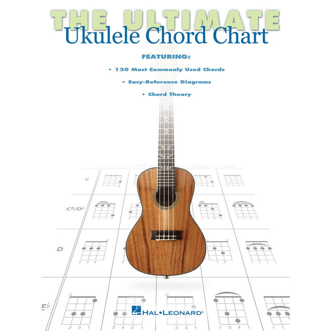 Hal Leonard The Ultimate Ukulele Chord Chart