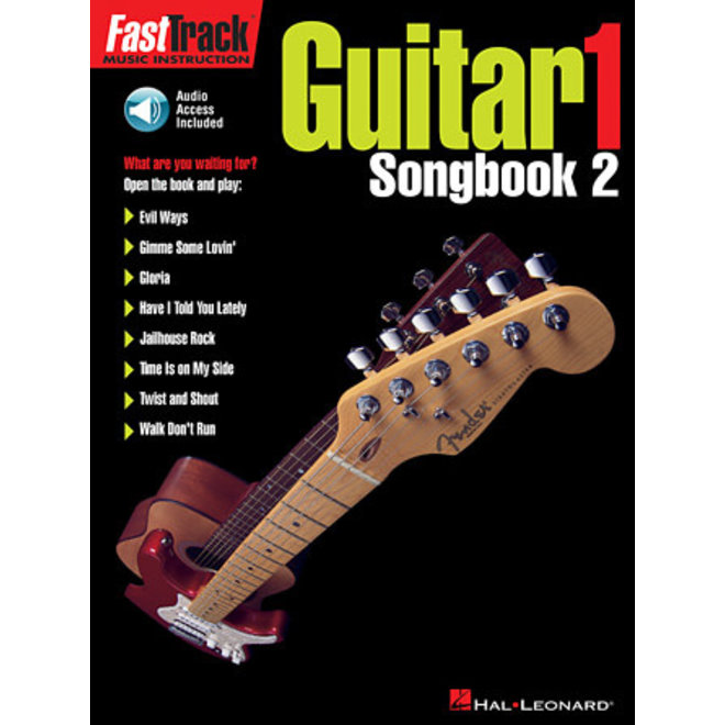 Hal Leonard - Fast Track: Guitar 1, Songbook 2, w/CD