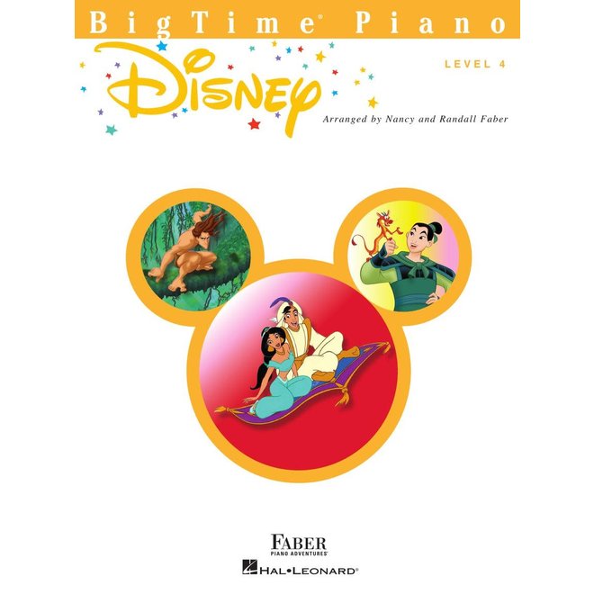 Faber BigTime Piano, Level 4, Disney