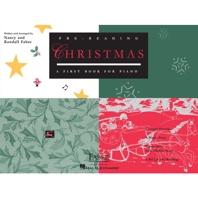 Faber Pre-Reading Christmas, A First Book for Piano