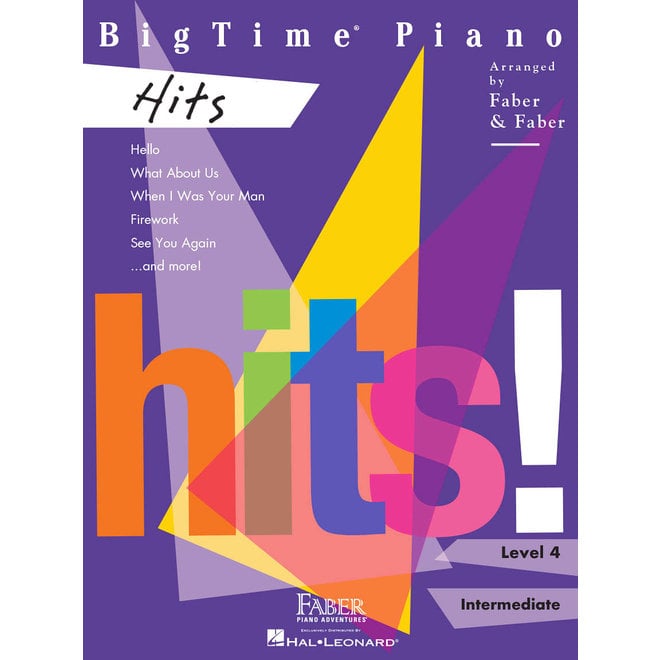 Hal Leonard Faber BigTime Piano Level 4, Hits