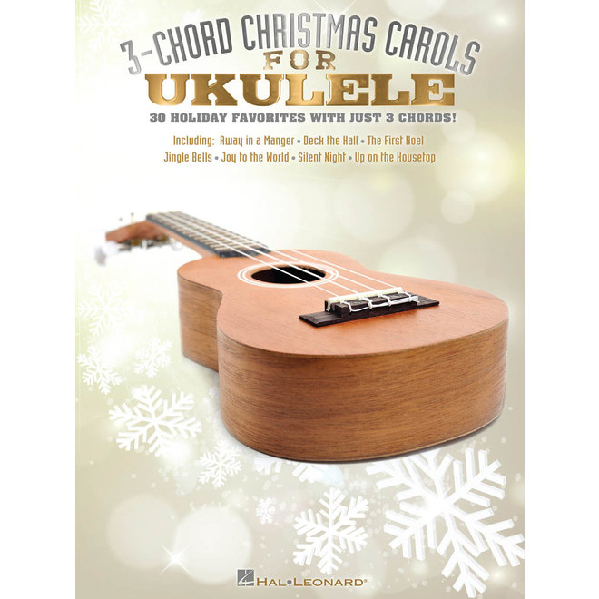 Hal Leonard - 3-Chord Christmas Carols for Ukulele