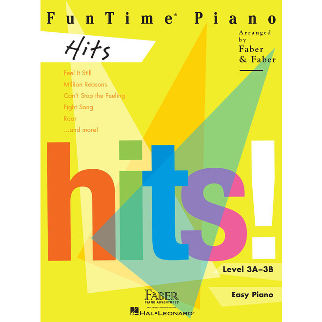 Faber FunTime Piano Level 3A-3B, Hits