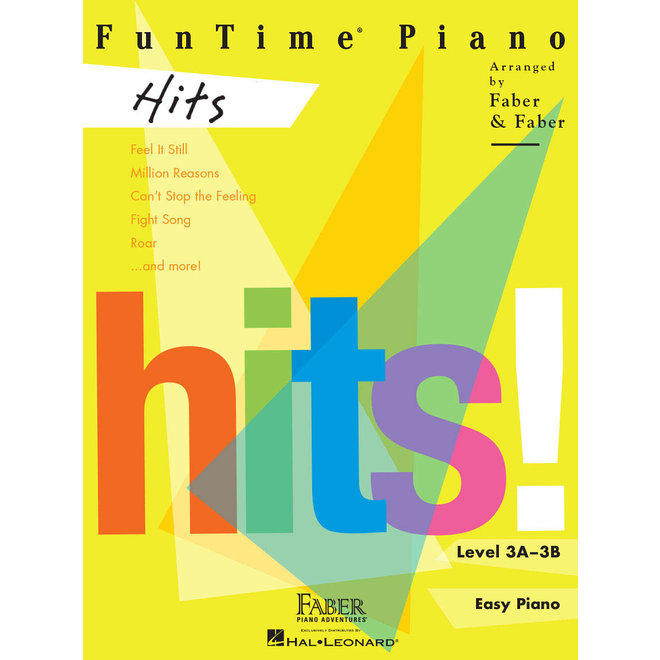 Hal Leonard Faber FunTime Piano Level 3A-3B, Hits