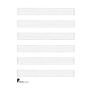 Hal Leonard 6-Stave Extra Wide Manuscript Paper