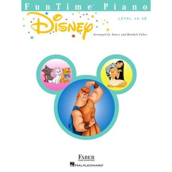Hal Leonard - Faber FunTime Piano Level 3A-3B, Disney