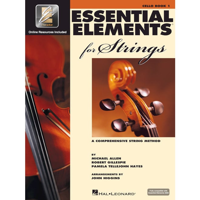 Hal Leonard Essential Elements 2000 for Strings, Level 1 Cello w/CD&DVD