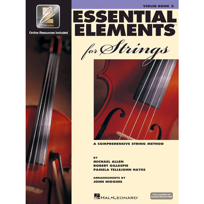 Hal Leonard Essential Elements for Strings, Level 2 Violin, w/CD