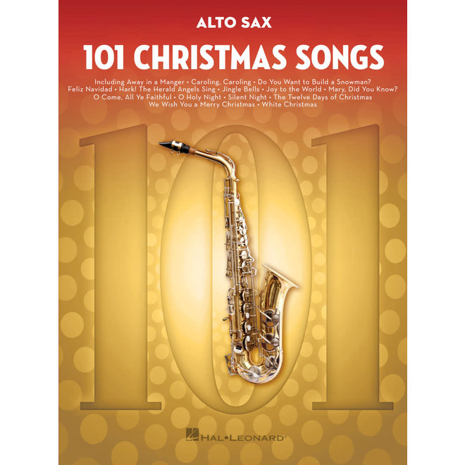 Hal Leonard 101 Christmas Songs, Alto Sax