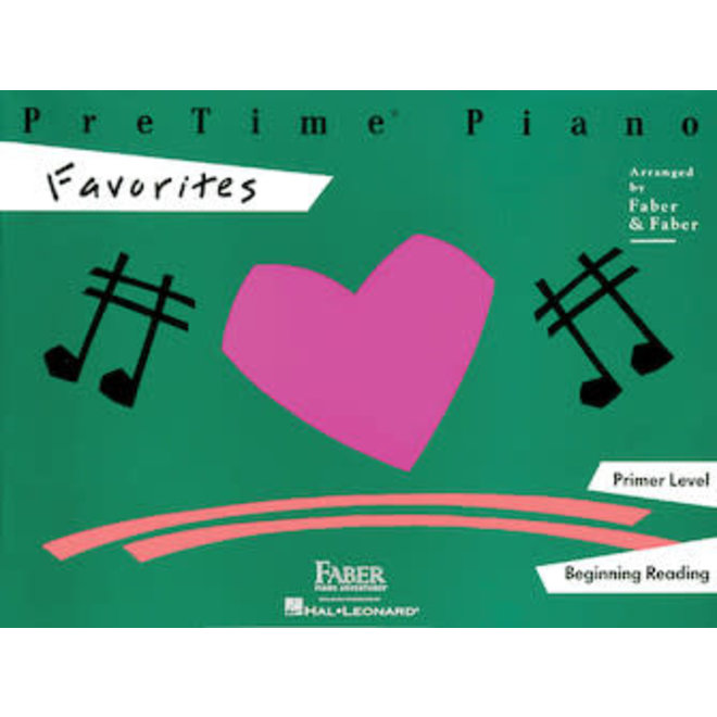 Hal Leonard Faber PreTime Piano, Primer Level, Favorites