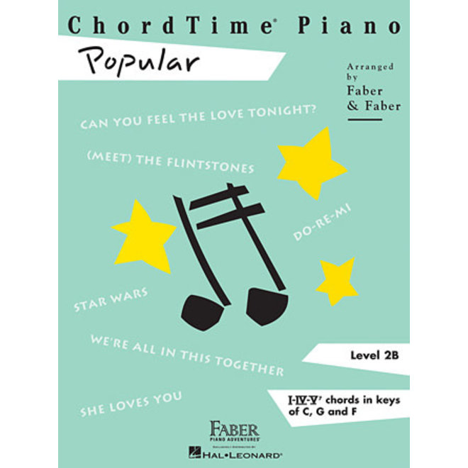 Faber ChordTime Piano, Level 2B, Popular