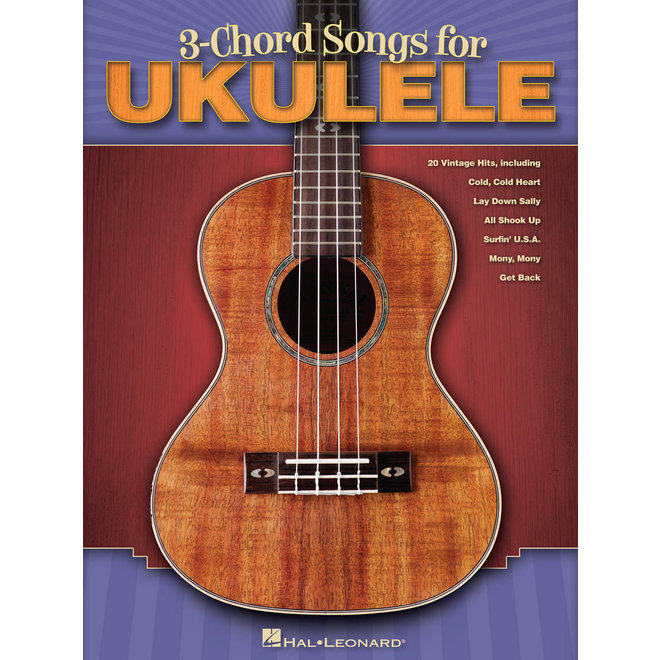 Hal Leonard 3-Chord Songs, Ukulele