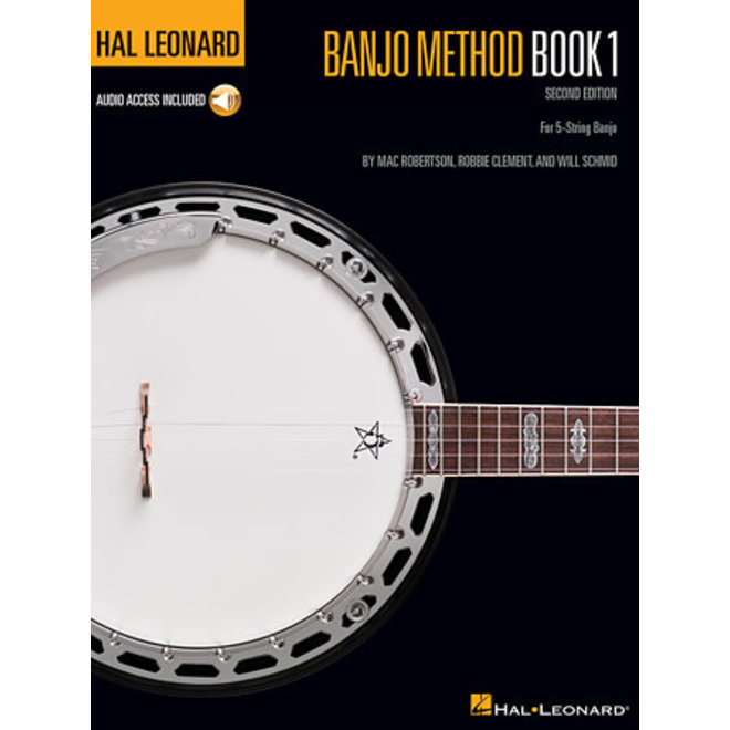 Hal Leonard Banjo Method Book 1, Book and Online Audio