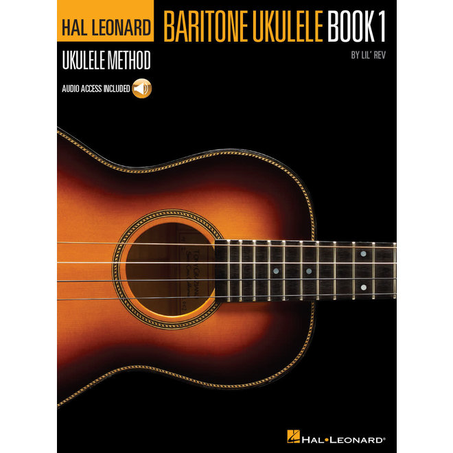 Hal Leonard Baritone Ukulele Method Book, w/Online Audio