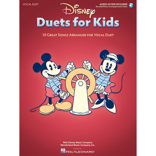 Hal Leonard Disney Duets for Kids, Vocal Duet