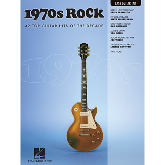 Hal Leonard 1970's Rock, Easy Guitar Tab