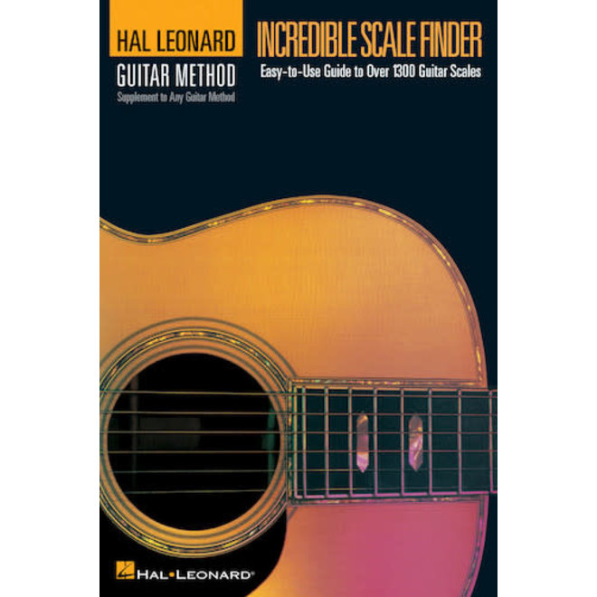 Hal Leonard Guitar Method, Incredible Scale Finder