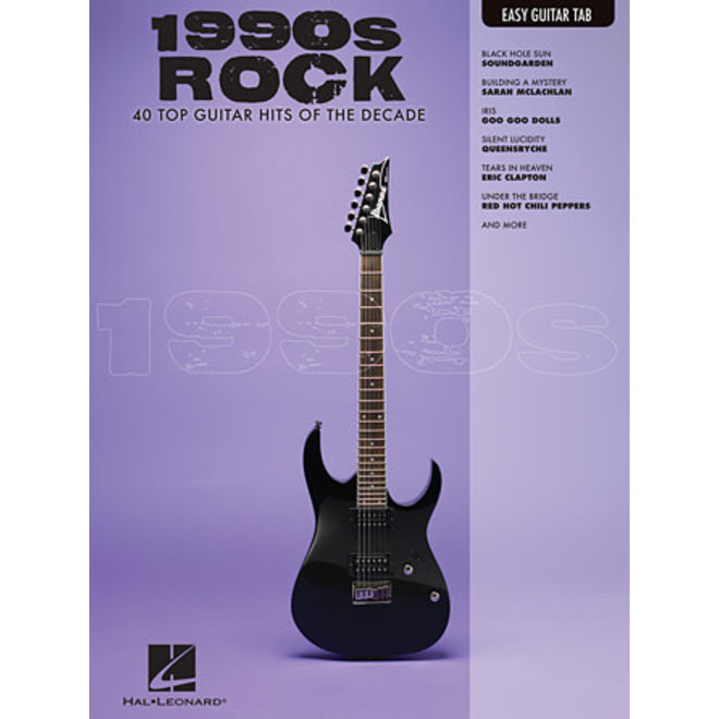 Hal Leonard 1990's Rock, Easy Guitar Tab