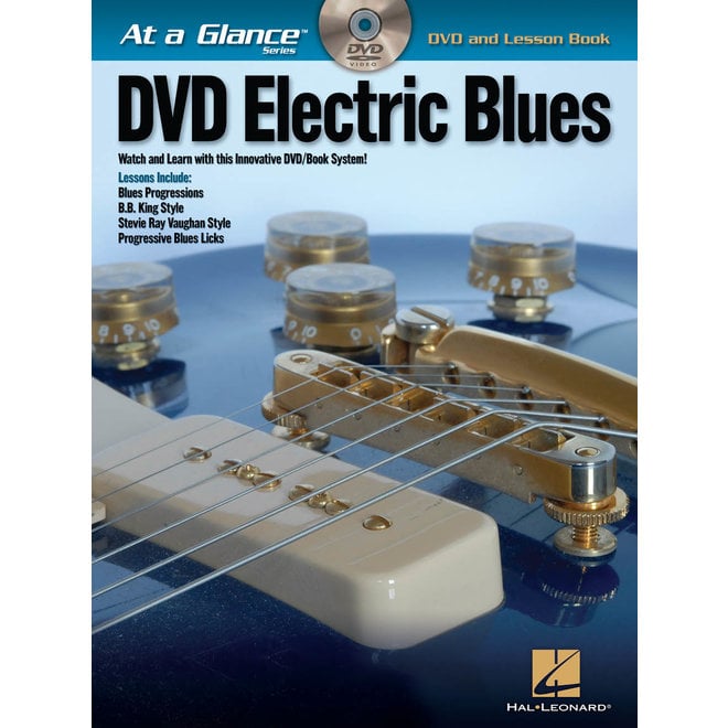 Hal Leonard At a Glance Guitar Series, Book/DVD Pack, Electric Blues