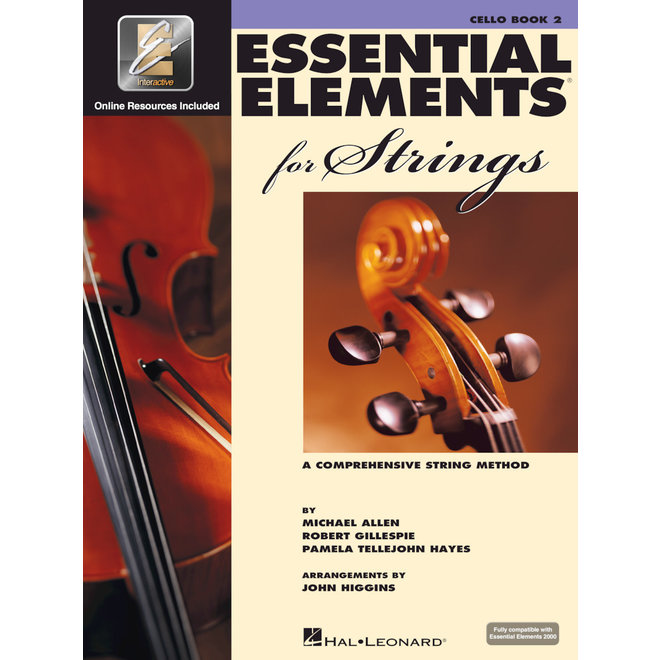 Hal Leonard Essential Elements for Strings, Cello Book 2 w/Online Resources
