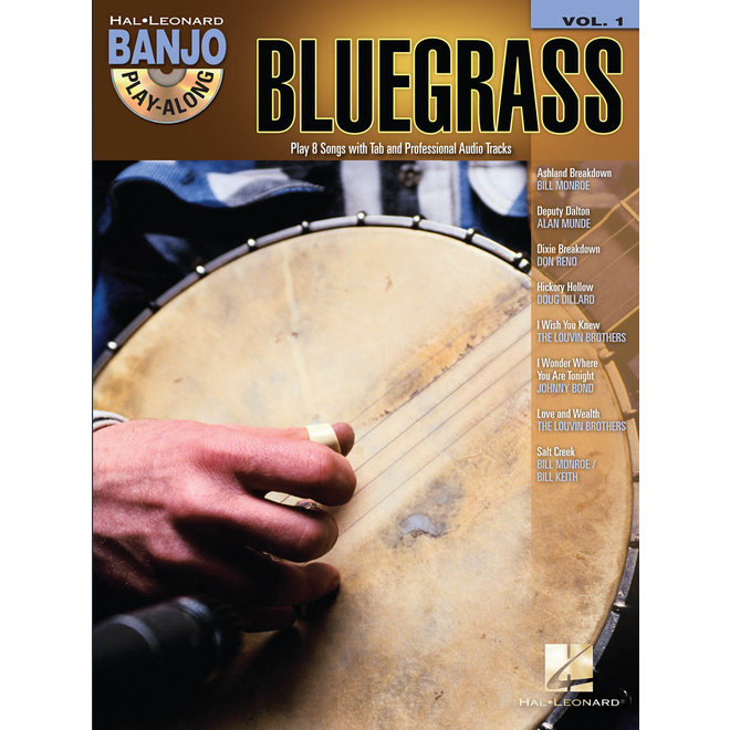 Hal Leonard - Bluegrass Banjo Play-Along, w/CD