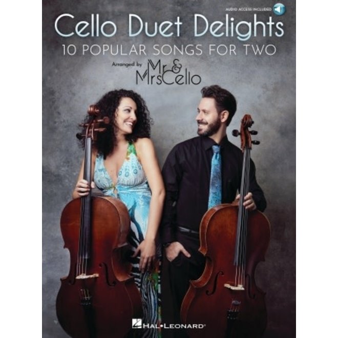 Hal Leonard 10 Popular Songs for Two, Arranged by Mr & Mrs Cello