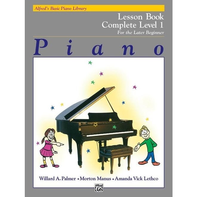 Alfred's Basic Piano Library: Lesson Book, Complete Level 1 (1A/1B)