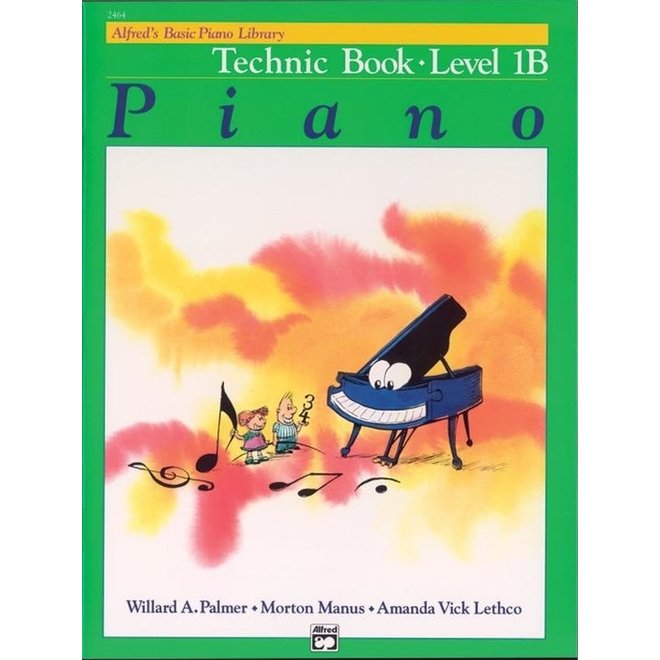 Alfred's Basic Piano Library: Technic Book, Level 1B