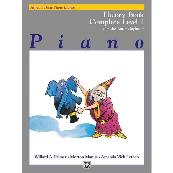 Alfred's Basic Piano Library: Theory Book, Complete Level 1 (1A/1B)