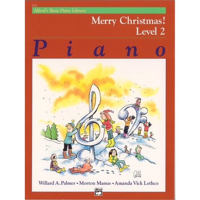 Alfred's Basic Piano Course: Merry Christmas, Book 2