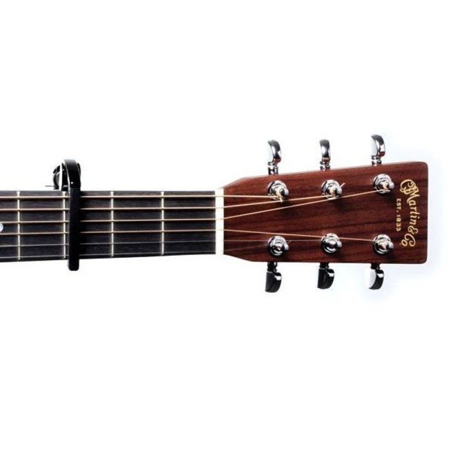 D'Addario Tri-Action Guitar Capo, Black