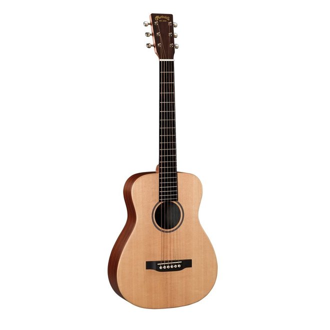 Martin LX1 Little Martin Acoustic Guitar, Modified 0-14 Fret, Solid Spruce/Mahogany HPL, w/Gigbag