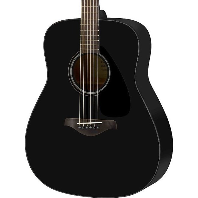 Yamaha FG800 Dreadnought Acoustic, Black - Janzen Brothers Music