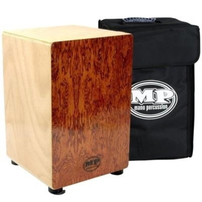 Mano Percussion Cajon w/Foam Seat Pad & Bag, Rosewood Veneer