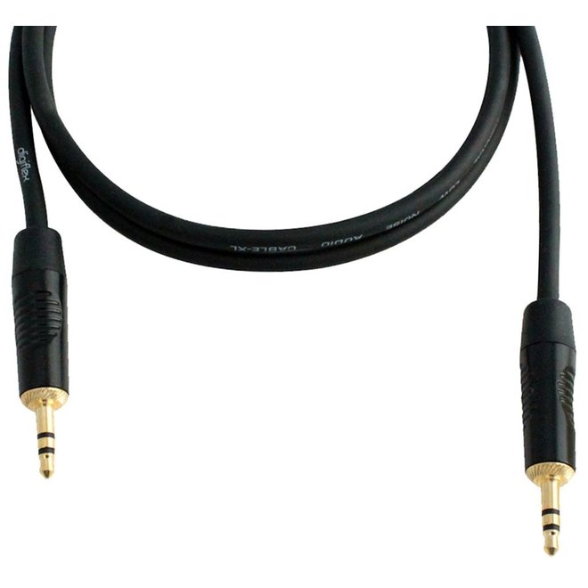 Digiflex Patch Cable w/1/8 Mini TRS Plugs, 10'