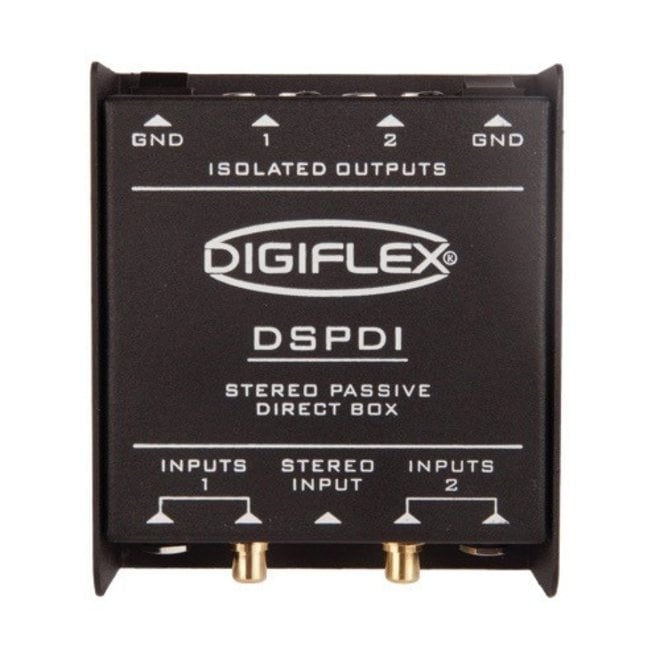 Digiflex DSPDI Stereo Passive DI Box