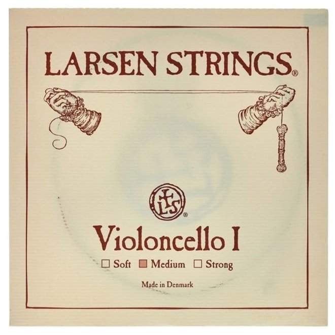 Larsen Single A Cello String, 4/4 Medium