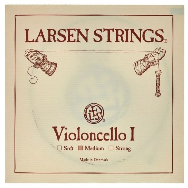 Larsen Single A Cello String, Medium Tension, 4/4