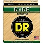DR Rare Phosphor Bronze Acoustic Guitar Strings, 12-54 Light