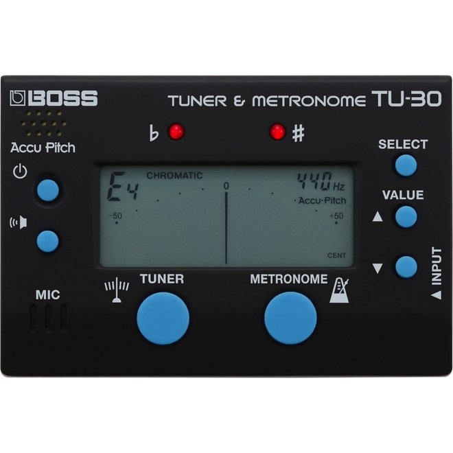 Boss TU-30 Chromatic Tuner/Metronome