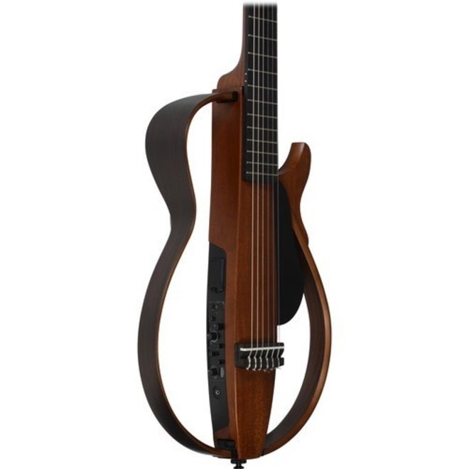 Yamaha SLG200S Steel String Silent Guitar, Tobacco Brown Sunburst