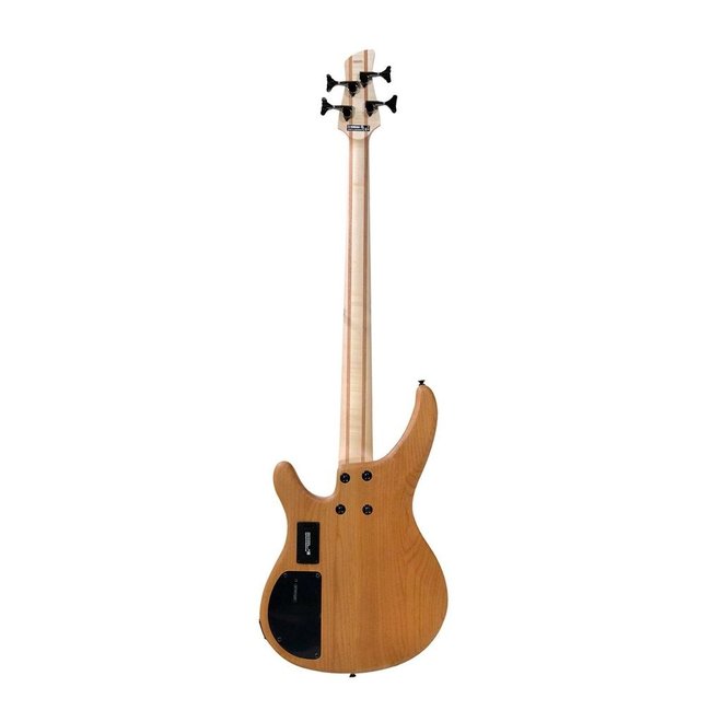 Yamaha TRBX604FM TRBX 600 Series Bass Guitar, 4-String, Natural Satin, Flame Maple Top