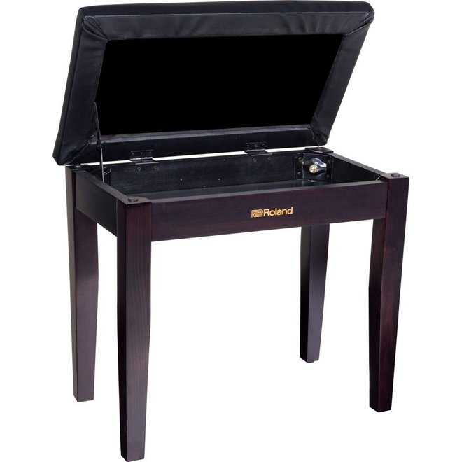 Roland RPB-100BK Piano Bench, Satin Black w/Compartment