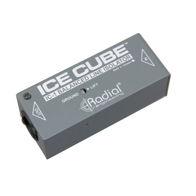Radial Ice Cube Balanced XLR Line Isolator